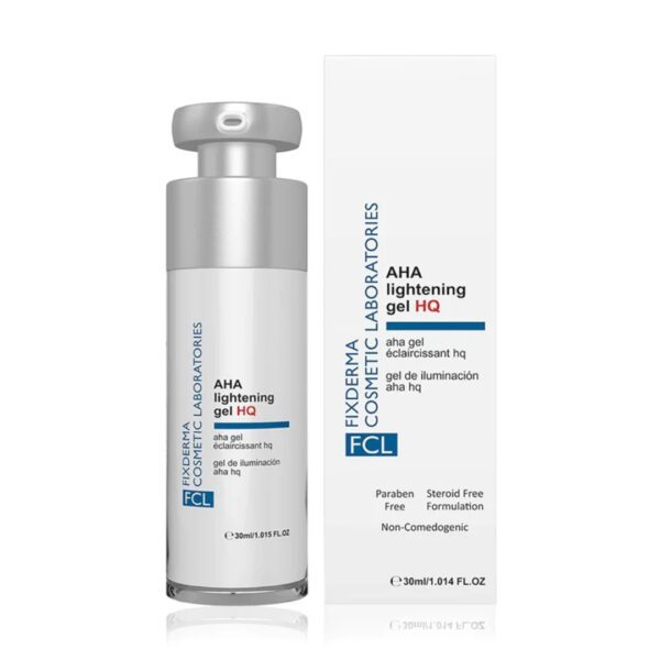 FCL AHA Lightening Gel HQ for lightening dark spots and hyperpigmentation 30ML