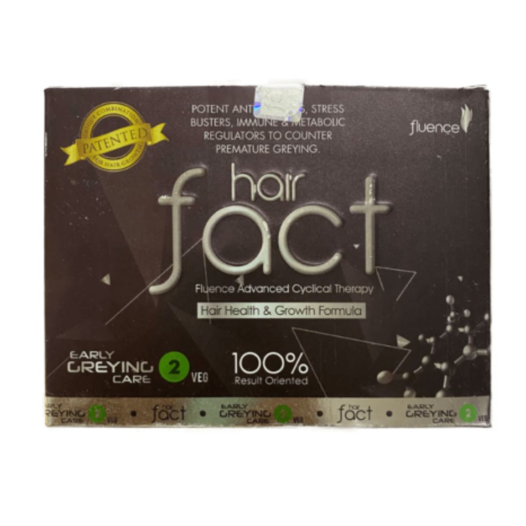 Hair Fact Fluence Advanced Cyclical Therapy Early Greying Care 1