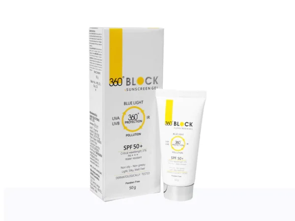 360 Block Sunscreen Gel SPF 50+