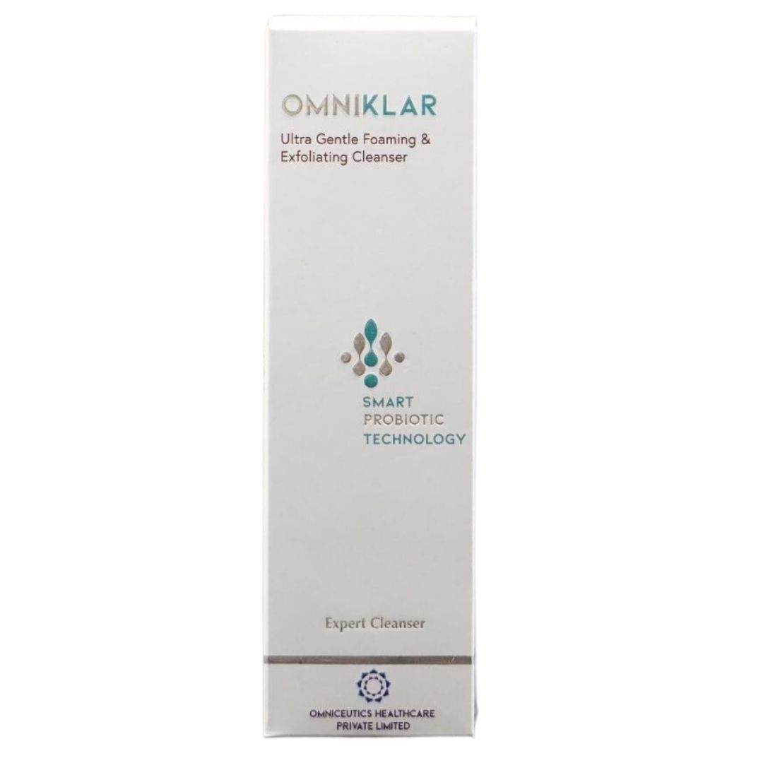 Omniklar Ultra Gentle Foaming and Exfoliating Cleanser 100ml_2