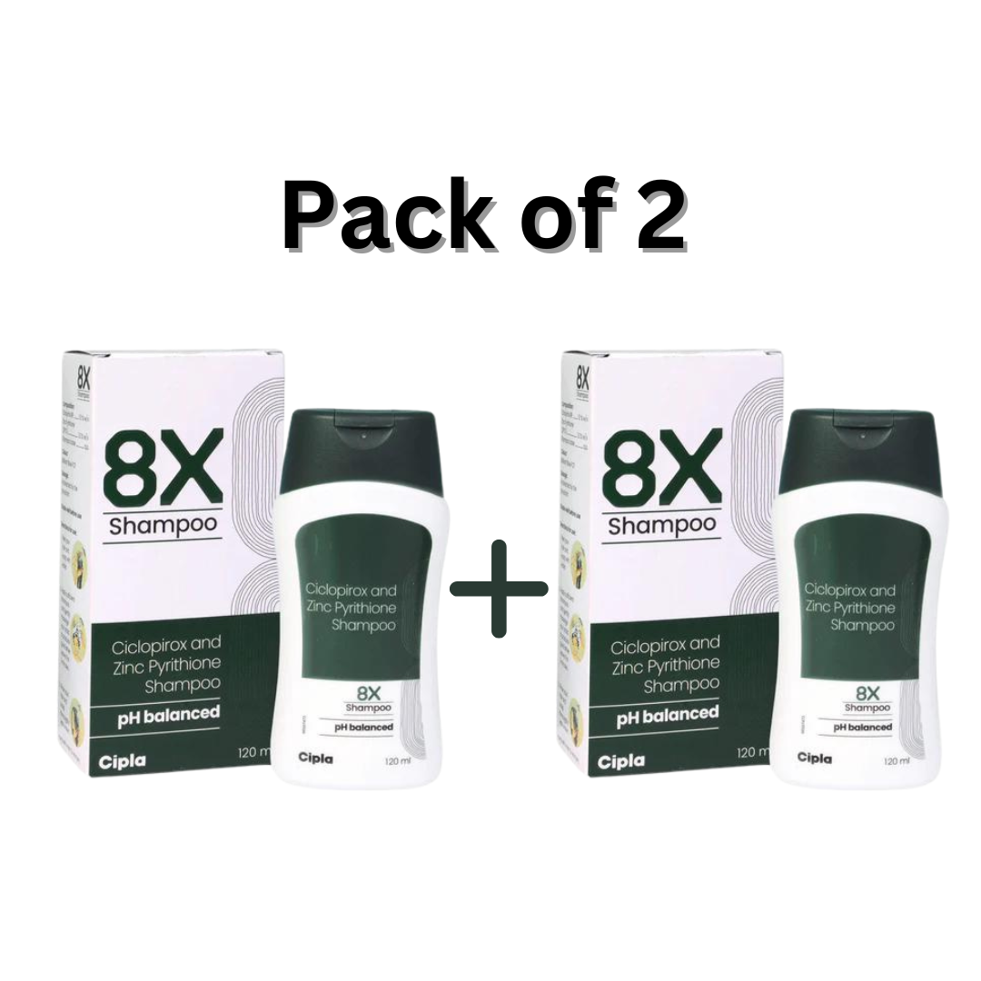 8X Shampoo - Pack of 2